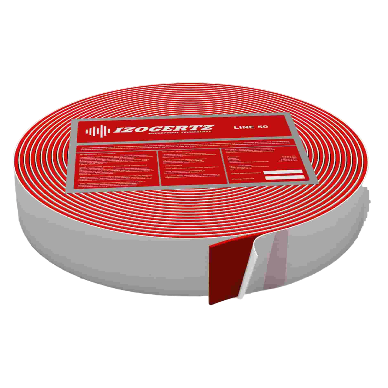 IZOGERTZ Line 50 — звукоизоляционная лента